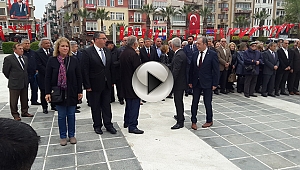 CHP ALTERNATİF ÇELENK KOYMA TÖRENİ DÜZENLEDİ