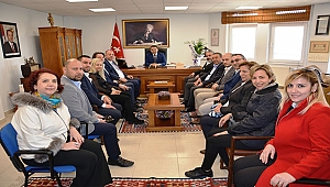 ÇTSO BOZCAADA'DA FAALİYET GÖSTEREN KURUM TEMSİLCİLERİYLE BİR ARAYA GELDİ