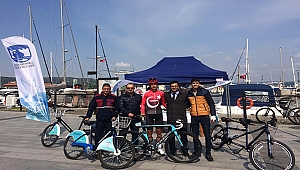 CUMHURBAŞKANLIĞI BİSİKLET TURU'NDA ÇABİS DE TANITILDI