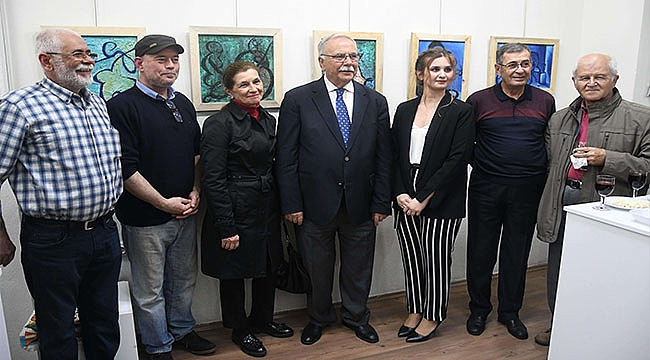 DOĞAL VE YAPAY CAM RESİM SERGİSİ, YAZAR VE SANATÇI EVİ'NDE