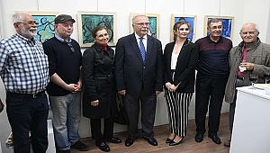 DOĞAL VE YAPAY CAM RESİM SERGİSİ, YAZAR VE SANATÇI EVİ'NDE