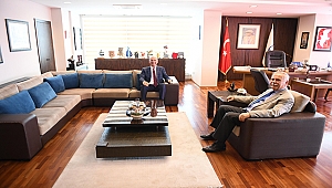 EMEKLİ TÜMGENERAL HIFZI ÇUBUKLU'DAN BAŞKAN GÖKHAN'A ZİYARET