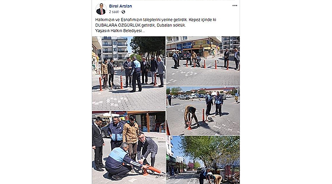 ESNAF İSTEDİ, BAŞKAN SÖKTÜ