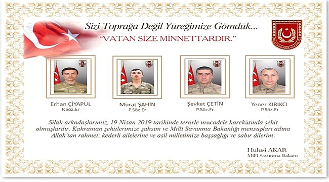 IRAK SINIRINDAN ACI HABER GELDİ!