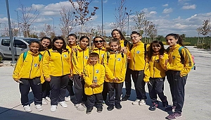 JİMNASTİK TAKIMI TROYA MÜZESİ'NDEYDİ