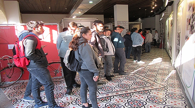 "KENTTE BİSİKLET" SÜRELİ SERGİSİ İLK GÜN BULUŞMASI GERÇEKLEŞTİRİLDİ