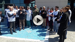 SAĞLIKTA ŞİDDETE ALIŞMAYACAĞIZ!