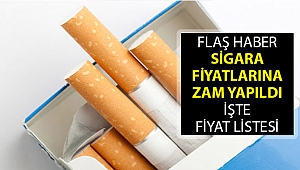 SİGARAYA ZAM GELDİ!