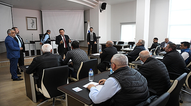 ŞOFÖR ADAYLARI YAZILI VE UYGULAMALI SINAVDAN GEÇTİ