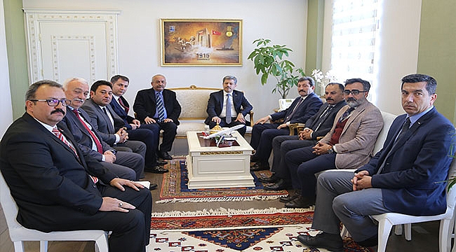 TÜRKİYE KAMU ÇALIŞANLARI KALKINMA VE DAYANIŞMA VAKFI'NDAN VALİLİĞE ZİYARET