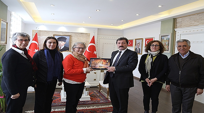 ULUSLARARASI ANITLAR VE SİTLER KONSEYİ TÜRKİYE MİLLİ KOMİTESİ VALİLİĞİ ZİYARET ETTİ