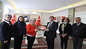 ULUSLARARASI ANITLAR VE SİTLER KONSEYİ TÜRKİYE MİLLİ KOMİTESİ VALİLİĞİ ZİYARET ETTİ