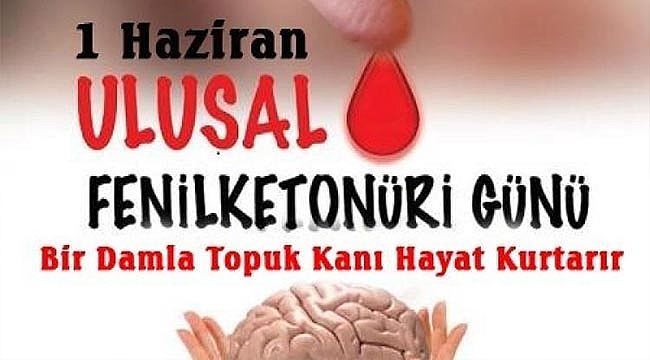 1 HAZİRAN ULUSAL FENİLKETONÜRİ GÜNÜ