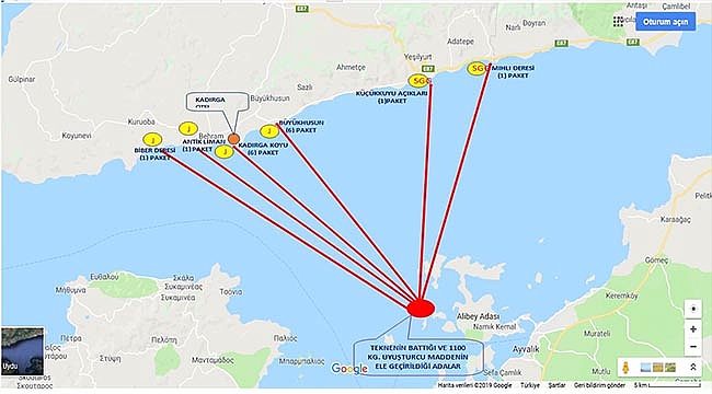 12 MİLYON TL DEĞERİNDE UYUŞTURUCU OPERASYONU