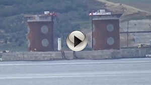 1915 ÇANAKKALE KÖPRÜSÜ'NDE ÇALIŞMALAR ARALIKSIZ DEVAM EDİYOR