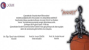 "ANNE" KARMA SERAMİK SERGİSİNE DAVETLİSİNİZ