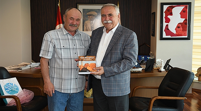 BAŞKAN GÖKHAN KONUKLARINI AĞIRLADI