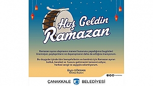 BELEDİYE BAŞKANI SAYIN ÜLGÜR GÖKHAN'IN RAMAZAN AYINI KARŞILAMA MESAJI