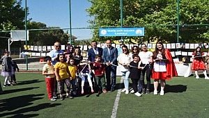 BİGA'DA ÖZEL EĞİTİM ÖĞRENCİLERİ ÇALIŞMALARINI SERGİLEDİ