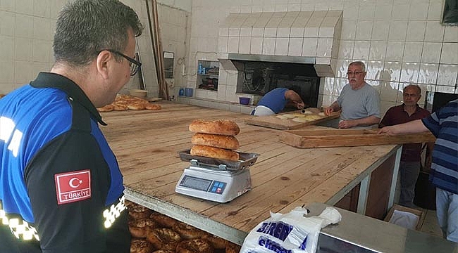 BİGA ZABITASI'NDAN FIRINLARA RAMAZAN DENETİMİ