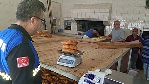 BİGA ZABITASI'NDAN FIRINLARA RAMAZAN DENETİMİ