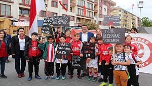 ÇAN'DA ÇOCUK İSTİSMARINA KARŞI YÜRÜYÜŞ