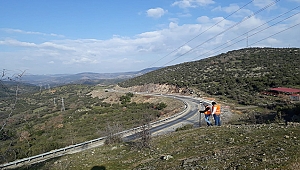 ÇANAKKALE ÇAN KARAYOLUNDA İYİLEŞTİRME ÇALIŞMALARI BAŞLADI