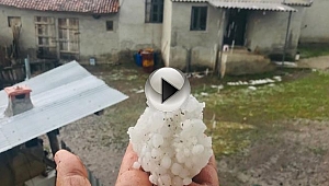 ÇANAKKALE'DE DOLU YAĞIŞI ETKİLİ OLDU