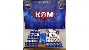 ÇANAKKALE'DE KAÇAK TÜTÜN OPERASYONU YAPILDI