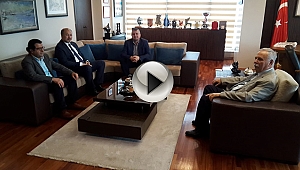 ÇANAKKALE ECZACILAR ODASI VE ÇANAKKALE DİŞ HEKİMLERİ ODASI YÖNETİMİNDEN BAŞKAN GÖKHAN'A ZİYARET