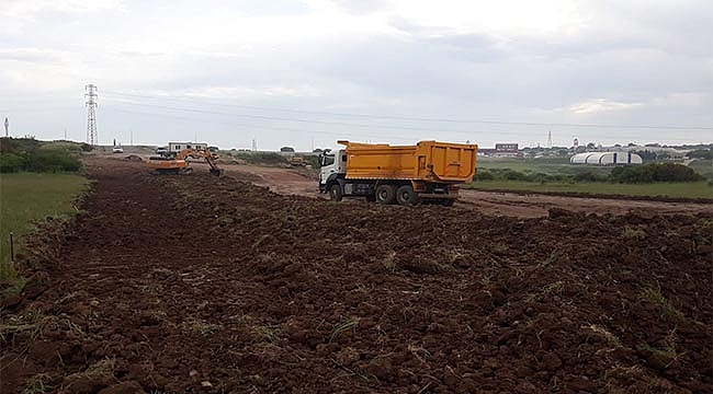 ÇANAKKALE EZİNE GIDA İHTİSAS ORGANİZE SANAYİ BÖLGESİ ALT YAPI ÇALIŞMALARI BAŞLADI
