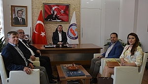 ÇANAKKALE TİCARET BORSASI ÇAN'DA RESMİ ZİYARETLER GERÇEKLEŞTİRDİ