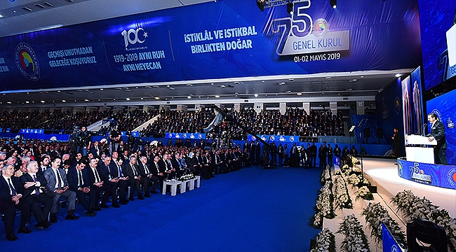 ÇANAKKALE TİCARET VE SANAYİ ODASI TOBB'NİN 75. GENEL KURULUNA KATILDI