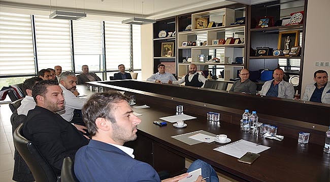 ÇTSO MAYIS AYI KOMİTE BAŞKANLARI TOPLANTISI YAPILDI