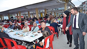 EZİNE BELEDİYESİNDEN İFTAR YEMEĞİ