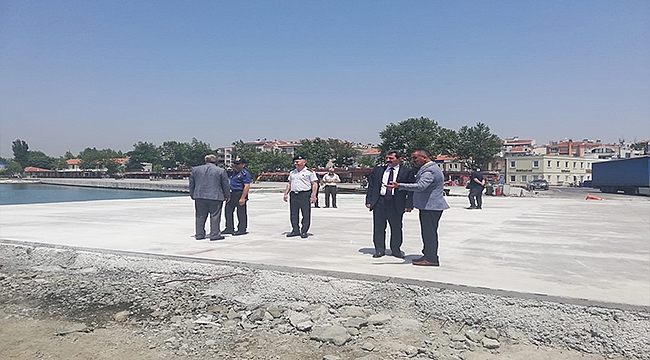 GELİBOLU İSKELESİ YENİLENİYOR