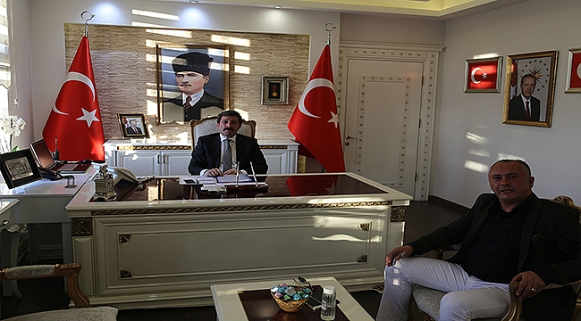 KENT KONSEYİ BAŞKANI ENGİN KANDEMİR'DEN VALİLİĞE ZİYARET