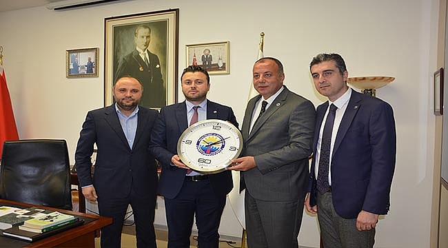 KEŞAN TİCARET VE SANAYİ ODASI ÇTSO YÖNETİM KURULU BAŞKANINI ZİYARET ETTİ