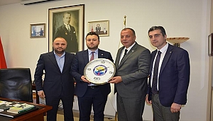 KEŞAN TİCARET VE SANAYİ ODASI ÇTSO YÖNETİM KURULU BAŞKANINI ZİYARET ETTİ