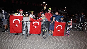 MİLLİ MÜCADELENİN 100. YILI İÇİN PEDALLADILAR