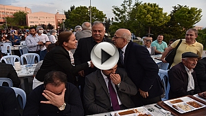 ŞEHİR PROTOKOLÜ ÇOMÜ İFTARINDA BULUŞTU