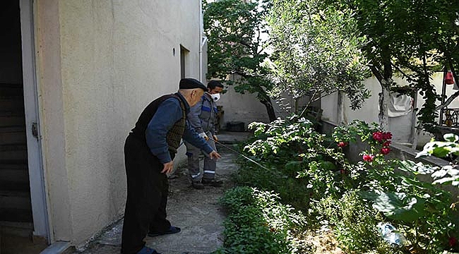 SİVRİSİNEKLERE YÖNELİK İLAÇLAMA ÇALIŞMALARI DEVAM EDİYOR