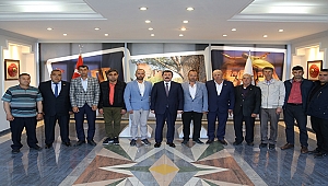 TROYA BÖLGESİ MUHTARLARINDAN, VALİLİĞE ZİYARET