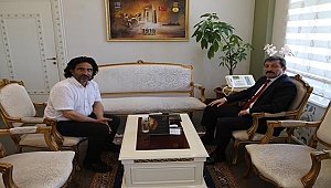 TROYA KAZI HEYETİ BAŞKANI PROF.DR. RÜSTEM ASLAN, VALİLİĞİ ZİYARET ETTİ