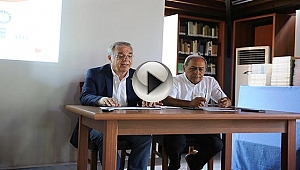 TROYA KÜLTÜR ROTASI BASIN TOPLANTISI KORFMANN KÜTÜPHANESİ'NDE GERÇEKLEŞTİRİLDİ