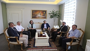 TÜRKİYE ORYANTİRİNG FEDERASYONU BAŞKANI HACER AKYÜZ'DEN VALİLİĞE ZİYARET