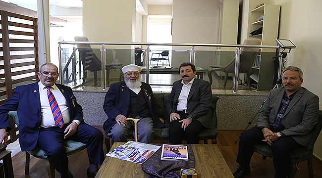 VALİ ORHAN TAVLI, GAZİLERLE BİR ARAYA GELDİ