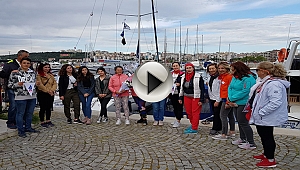 YELKENCİ KADINLARA ÇANAKKALE'DE YOĞUN İLGİ