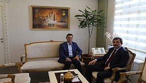 YENİCE BELEDİYE BAŞKANI VEYSEL ACAR'DAN VALİLİĞE ZİYARET