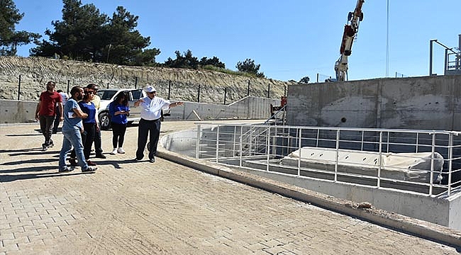 BAŞKAN GÖKHAN GÜZELYALI VE DARDANOS'TA İNCELEMELERDE BULUNDU